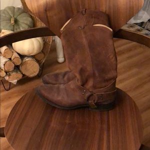 Frye cowboy style boots